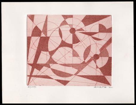 Abstract, masten en zeilen 4/10 Kl.