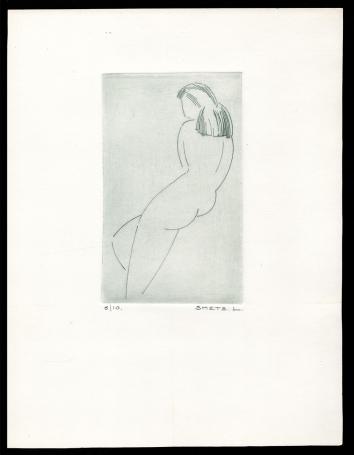 Ruggelings naakt met pony (haarstijl) 6/10