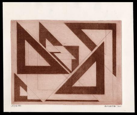 Compositie driehoeken  1/10 Kl.