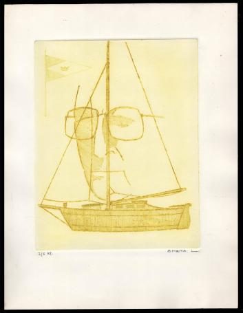 De kunstenaar en de zeilboot 2/5 Kl.