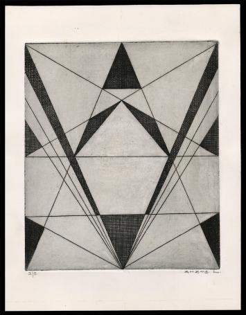 Figuratief abstract, lijnen en vlakken 3/5