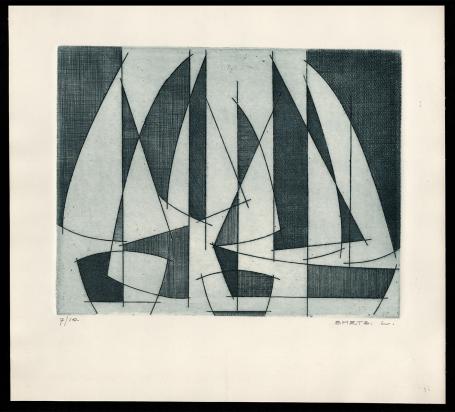 Yachting II (blauw) 7/10