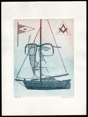 De kunstenaar en de zeilboot 3/5 kl.