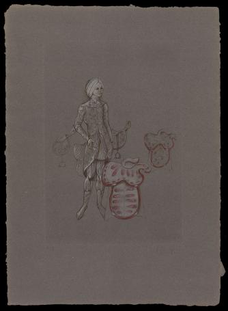 L'homme et les selles de cheval XVII/L