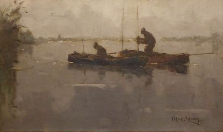 Schilderij Henk Leurs of Hendrik Leurs
