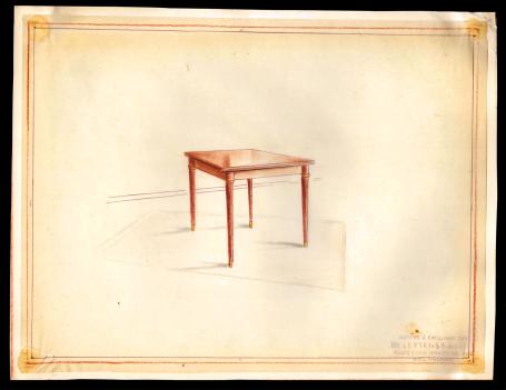Bijzettafel in de Lodewijk XVI-stijl (Neoklassicisme)