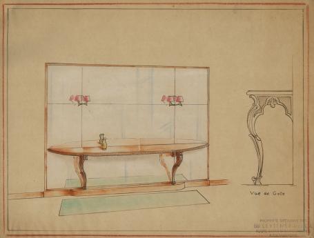 Art deco meubel van Leytens Frères