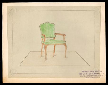 Jugendstil / Art Nouveau fauteuil