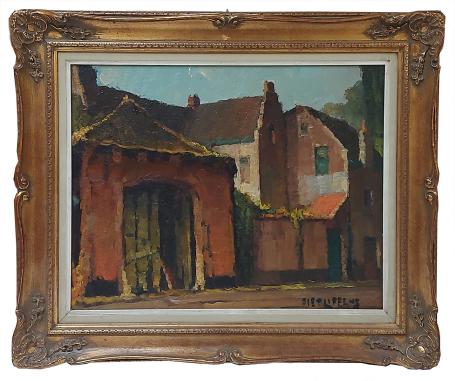 Ingang Hof ter Koudenborm Moerbeke