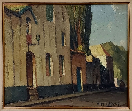 Schilderij van de Gentse schilder Piet Lippens