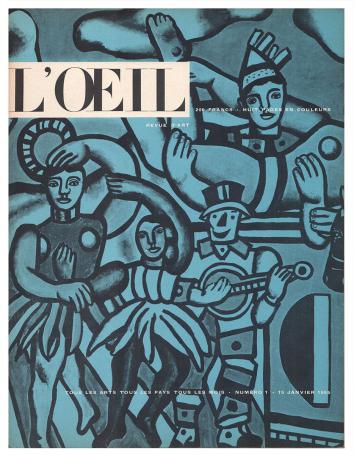 LO 001. Revue L'Oeil, 1955 numéro 1