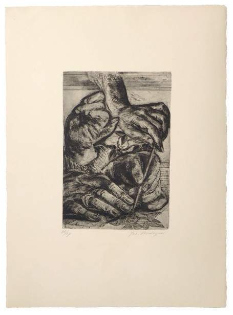 Lof van de hand nr 10 23/47 MINT 1952