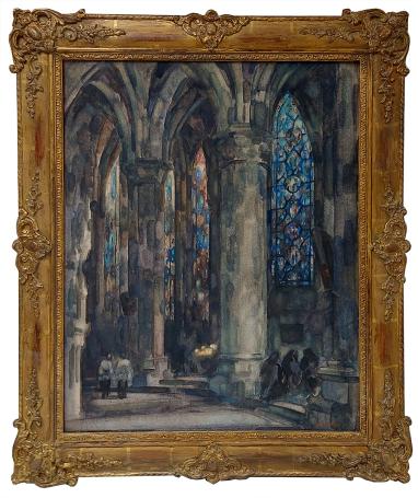 Intérieur Cathédrale Saints-Michel-et-Gudule