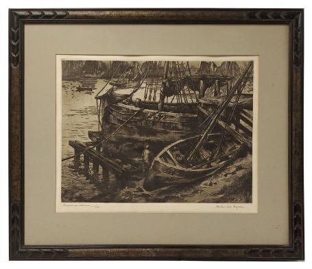 Barques au chantier 35/50