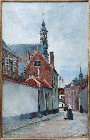 Schilderij van de Belgische kunstenaar Louis Van Engelen kopen