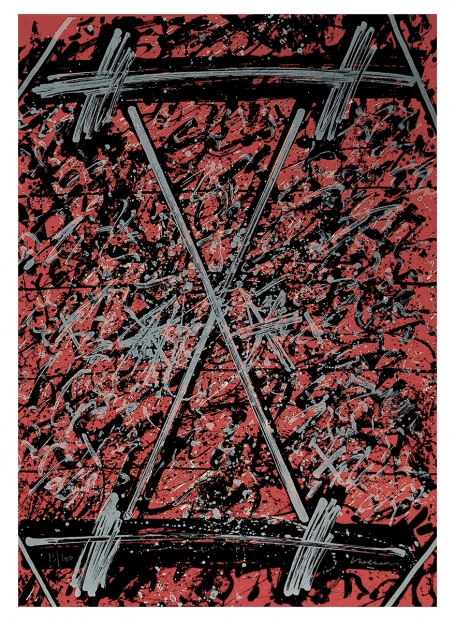 Abstracte compositie 73/200