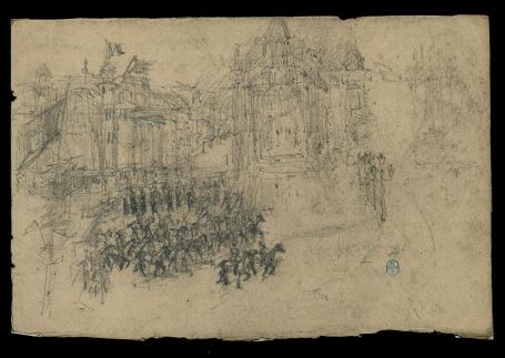 Parade te Brussel (+/- 1900)