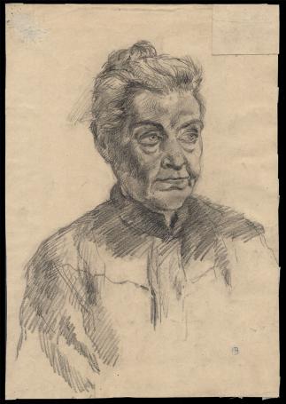 Schets, Dame (+/- 1895)