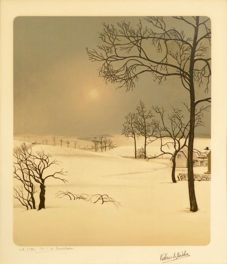 Winterlandschap van Valerius de Saedeleer