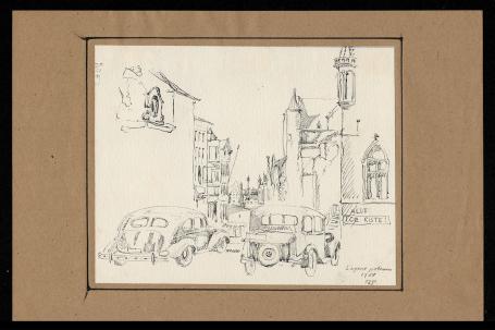 Pentekening, L'agent poteau 1938