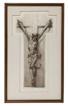 Houten Kristusbeeld Kerk Tielrode 44/50