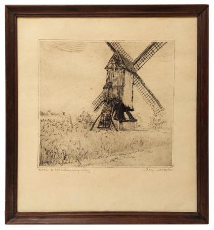 molen te Seveneken (droge naald) 7/50