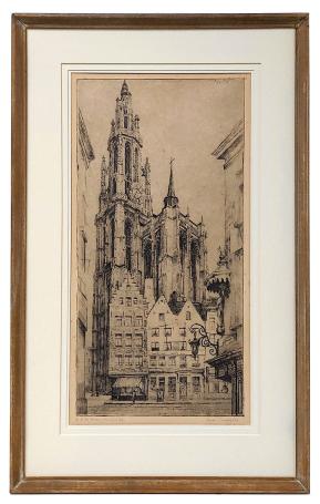 Grote ets, O.L.Vr Toren (Koremarkt)