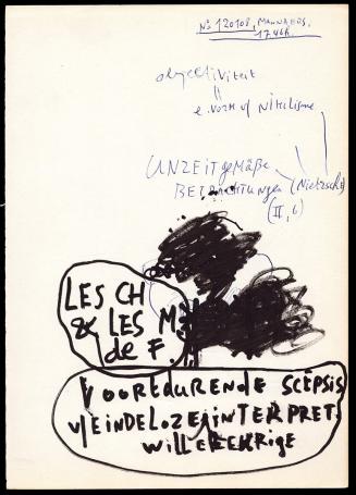 Objectiviteit = vorm van nihilisme 120108