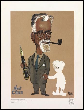 Gesigneerde prent, Nest Claes 7 11 1998