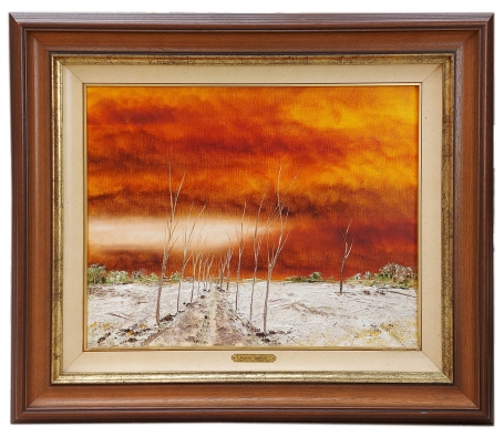 Kunstwerkje op canvas van de Belgische  kunstenaar Marcel Ringelé kopen
