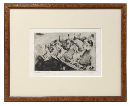 Ets, artisten te Parijs