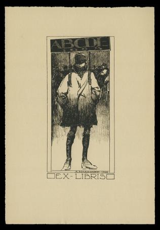 Massonet, Ex-libris ABCDE 1925