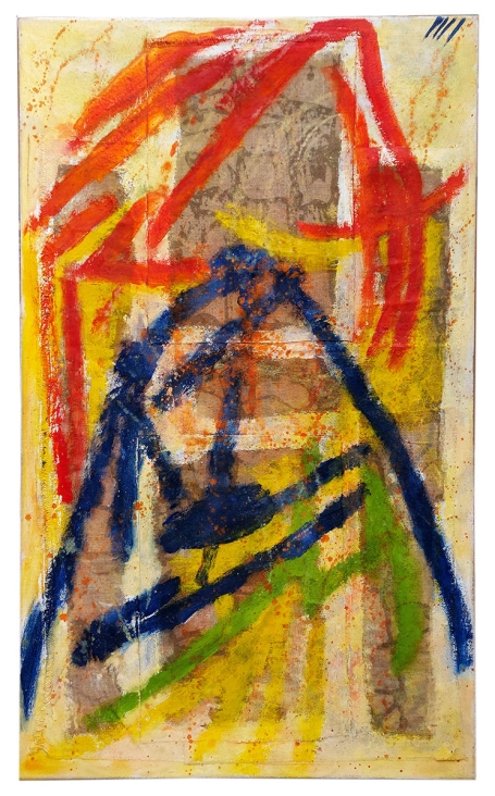 Abstract lyrisch lijnenspel II