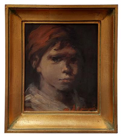 Jongentje met de rode muts