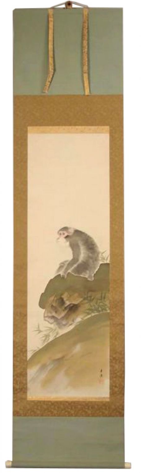 Monkey on silk