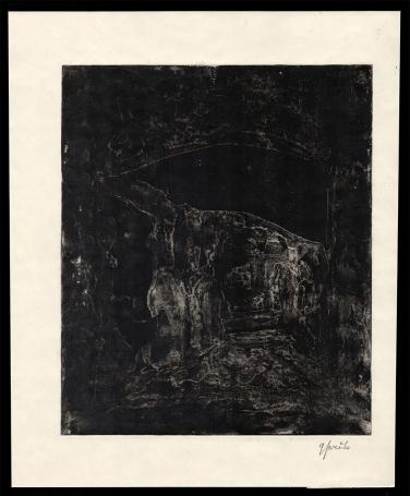 Monotype, mensen in de kamer
