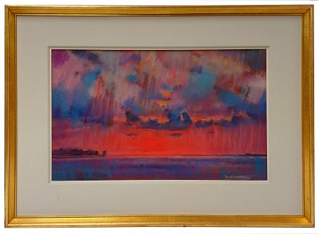 Pastel, Doorbrekende stralen op de Schelde