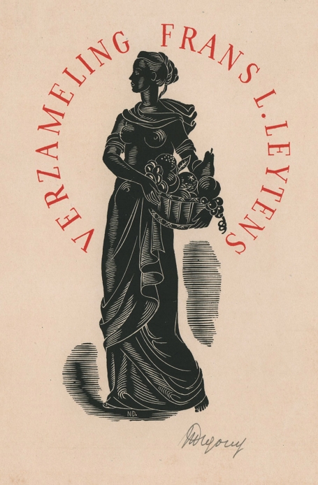 Ex libris Verzameling Frans L. Leytens 1941