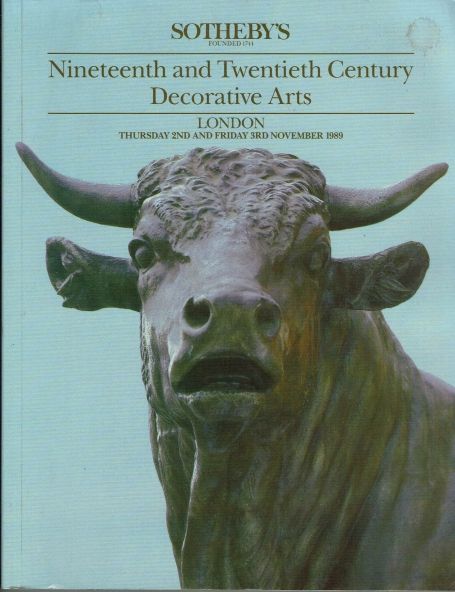 22. Nineteenth and Twentieth Century Decorative Arts
