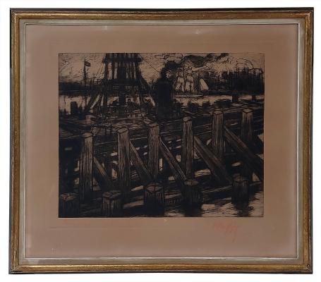 ... au port Ostende 1903