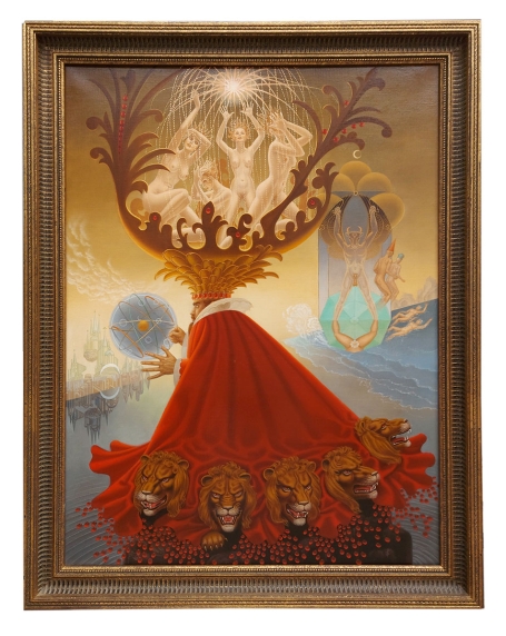 Olieverfschilderij van Pascal Van Den Steen