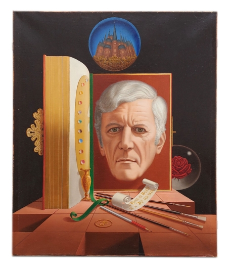 Zelfportret van de schilder