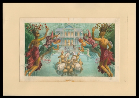 Voorstudie, Aquarel Illusie