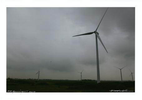 Rondje Nederland Groningen Windmolens , C-Print 2010