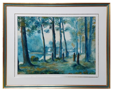 Aquarel van Paul Delvaux kopen
