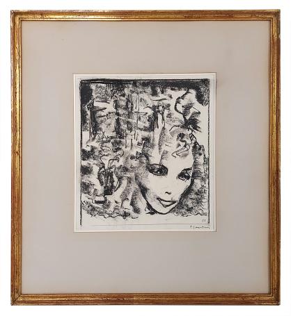 Houtskooltekening, Animale Volontée 1953