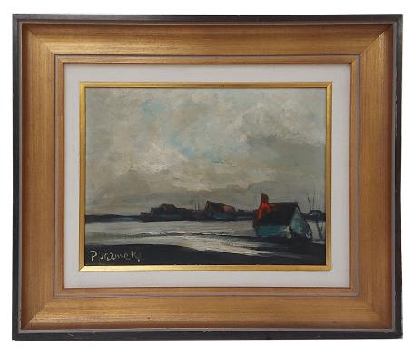 Kaal winterlandschap