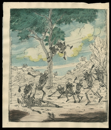 De onzichtbare krachten, anatomiestudie naar S. Ricci 1987