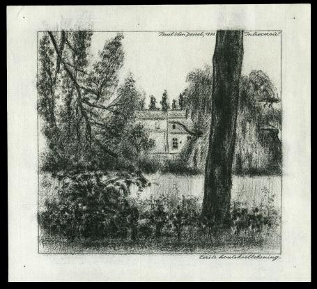 kunstwerkje van de Belgische kunstenaar Paul Van Dessel