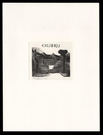 Ex libris Jef Arras 1985